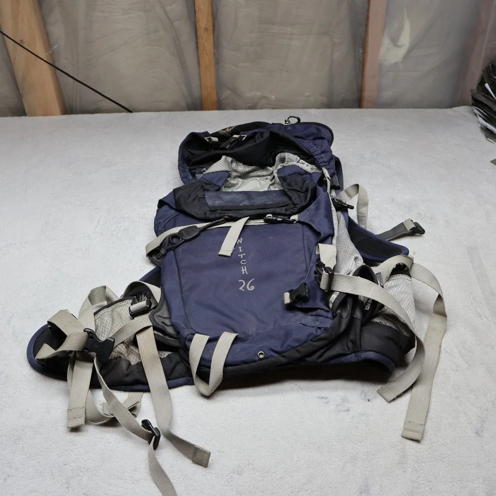 Osprey Backpack Mens OS Blue Switch 26 Technical Hiking Multi‎ Pocket Outdoor